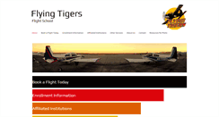 Desktop Screenshot of goflyingtigers.com